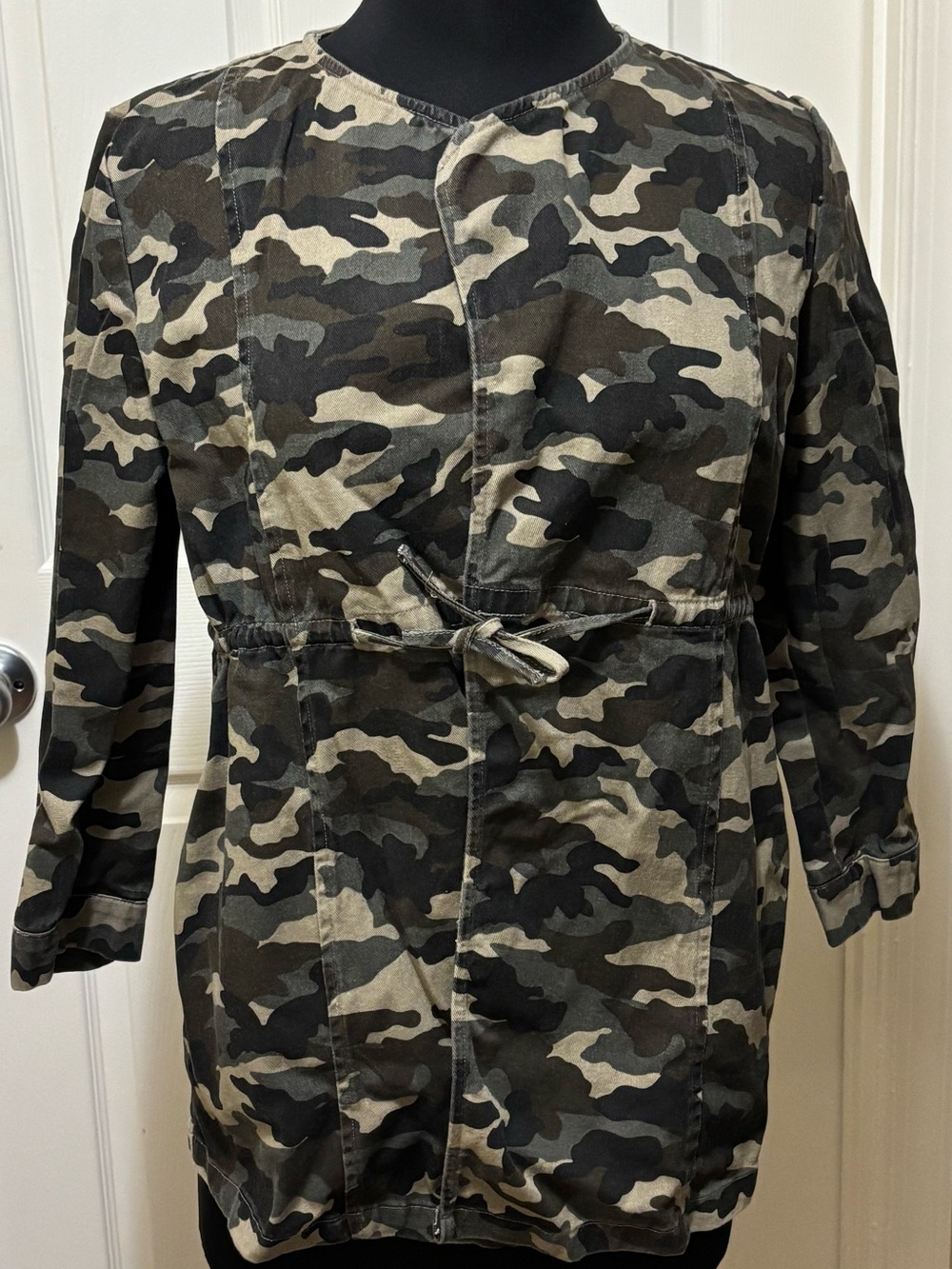 SHEIN Girls Camo Utility Jacket Size 11-12 Years 11-12Y EUR 152 Kids Cargo Coat - Picture 2 of 6